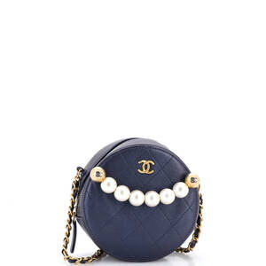 Chanel Chic Pearls Round Clutch With #258065C24B